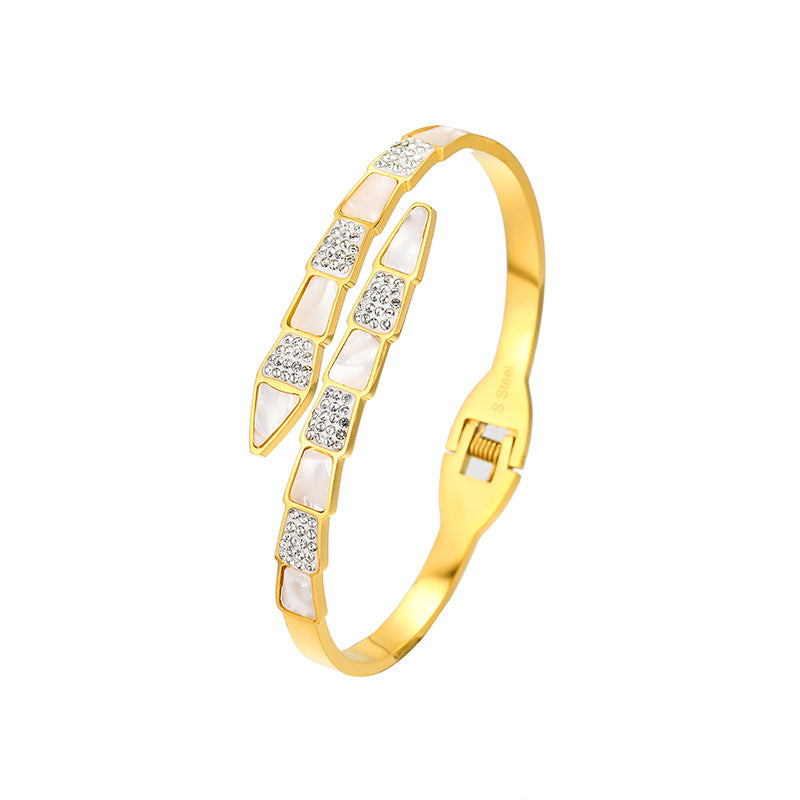 Wholesale Titanium Steel Snake Bracelet